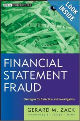 Book of the Month – June 2009: Financial Statement Fraud