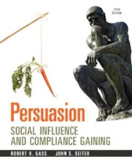 Book of the Month- July 2010: Persuasion: Social Influence and Compliance Gaining